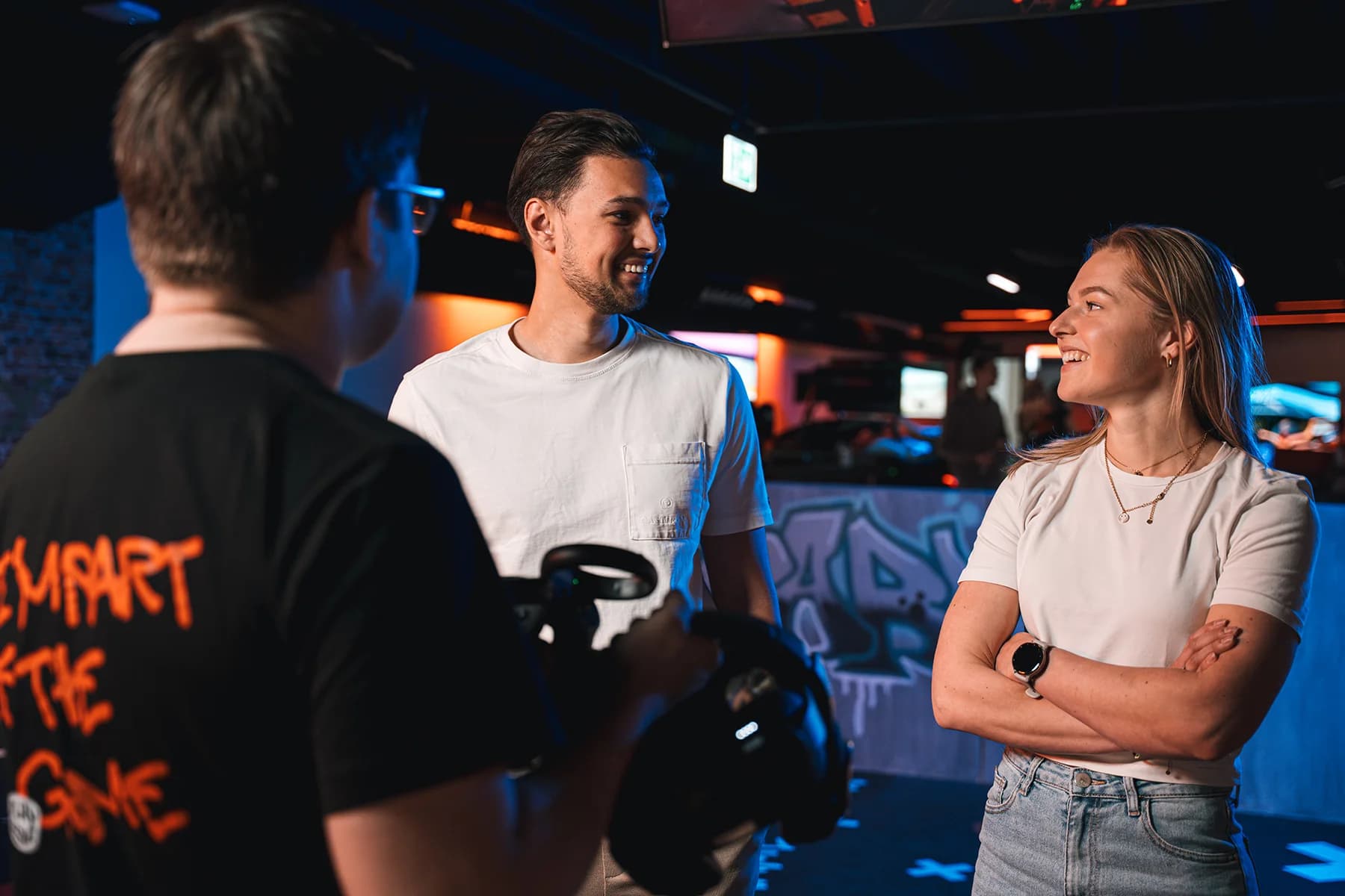 PlayRena VR arena Roosendaal — bezoekers spelen VR games